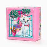Коробка подарочная Disney с 3Д Кошки 15 х 15 х7 см