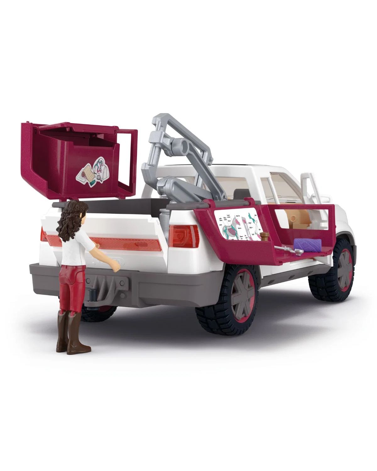 Игровой набор SCHLEICH Mobile vet with trailor - фото 5