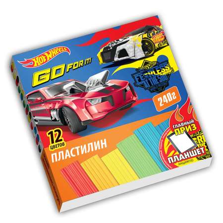 Пластилин Barbie 12 цв.