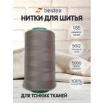 Нитки для шитья для оверлока 50/2 Bestex 5000 ярдов цв 185