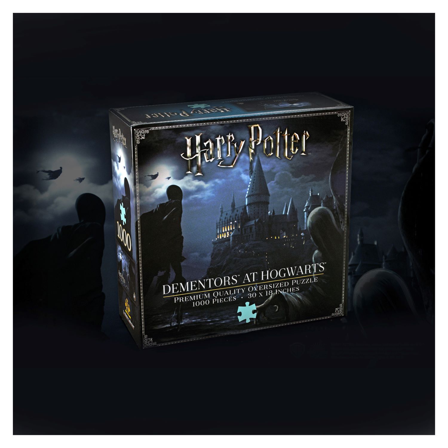 Пазл Harry Potter Хогвартс и дементоры - 1000 эл классический - фото 4
