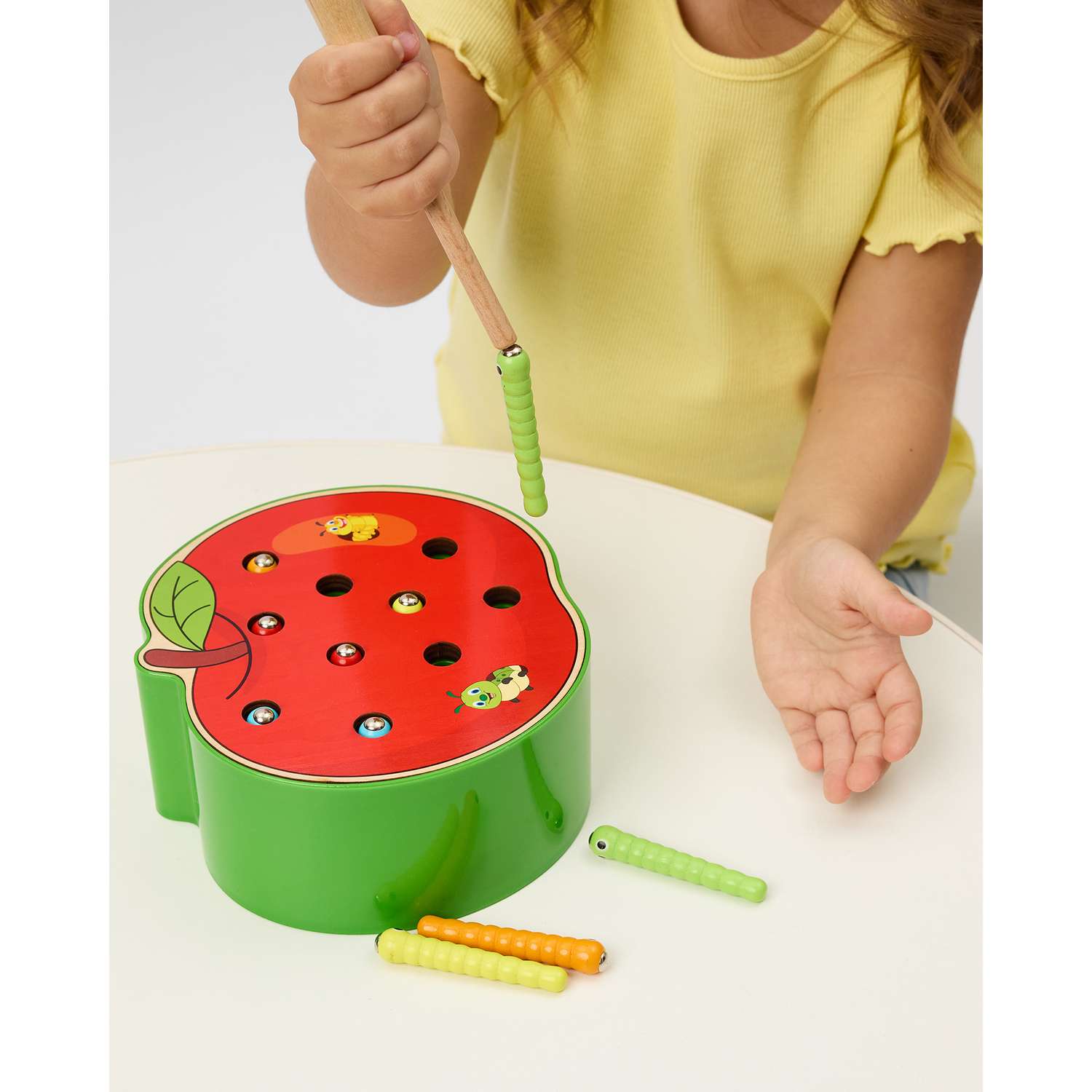 Набор игровой BabyGo Магнитная рыбалка Червячки - фото 7