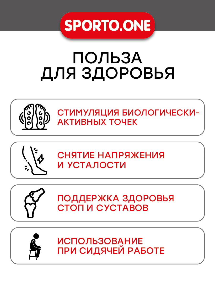 Коврик SPORTO.ONE трансформер Русская зима - фото 9