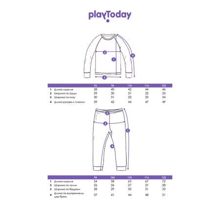 Комплект термобелья PlayToday
