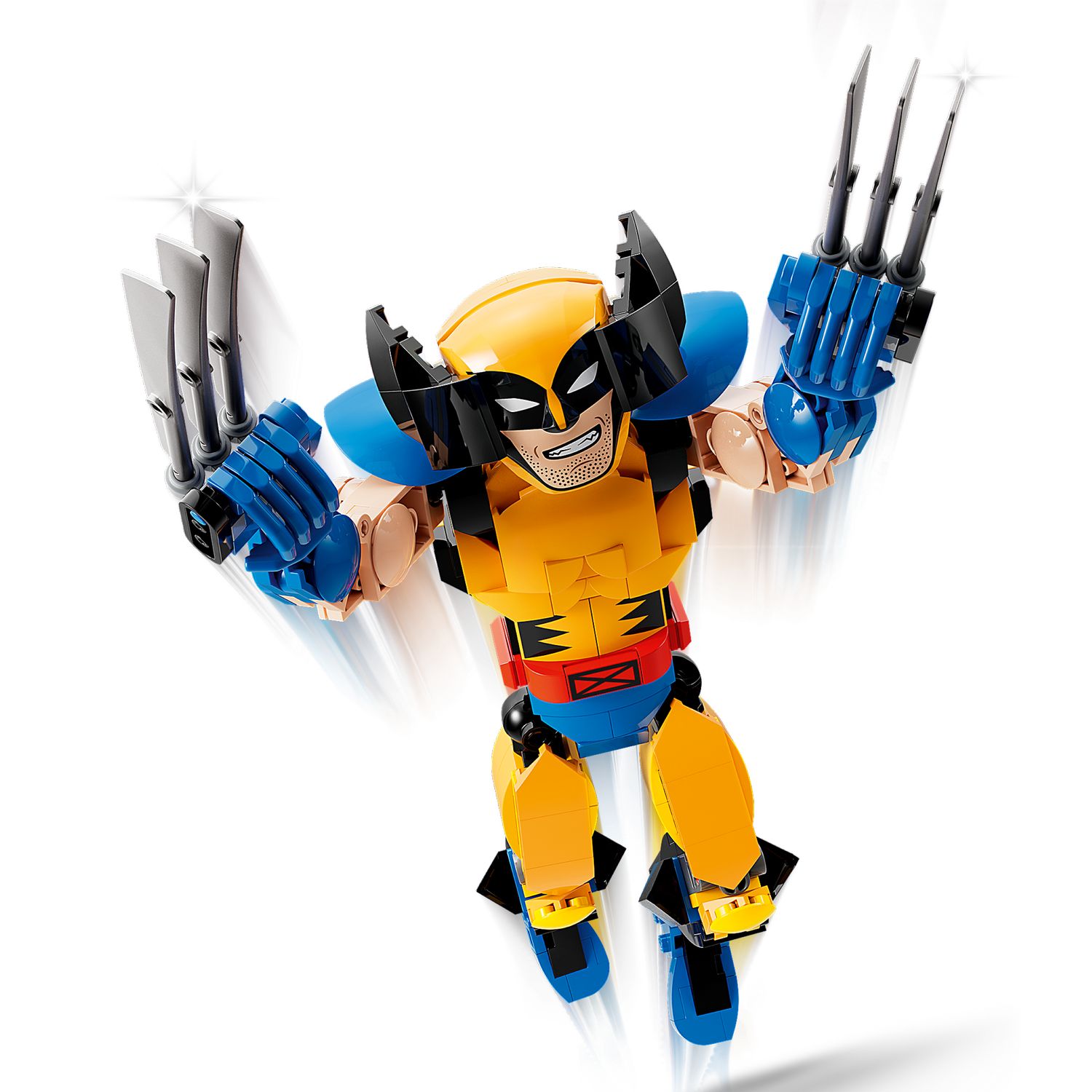 Конструктор LEGO Marvel Super Heroes Wolverine Construction Figure 327 дет. - фото 3