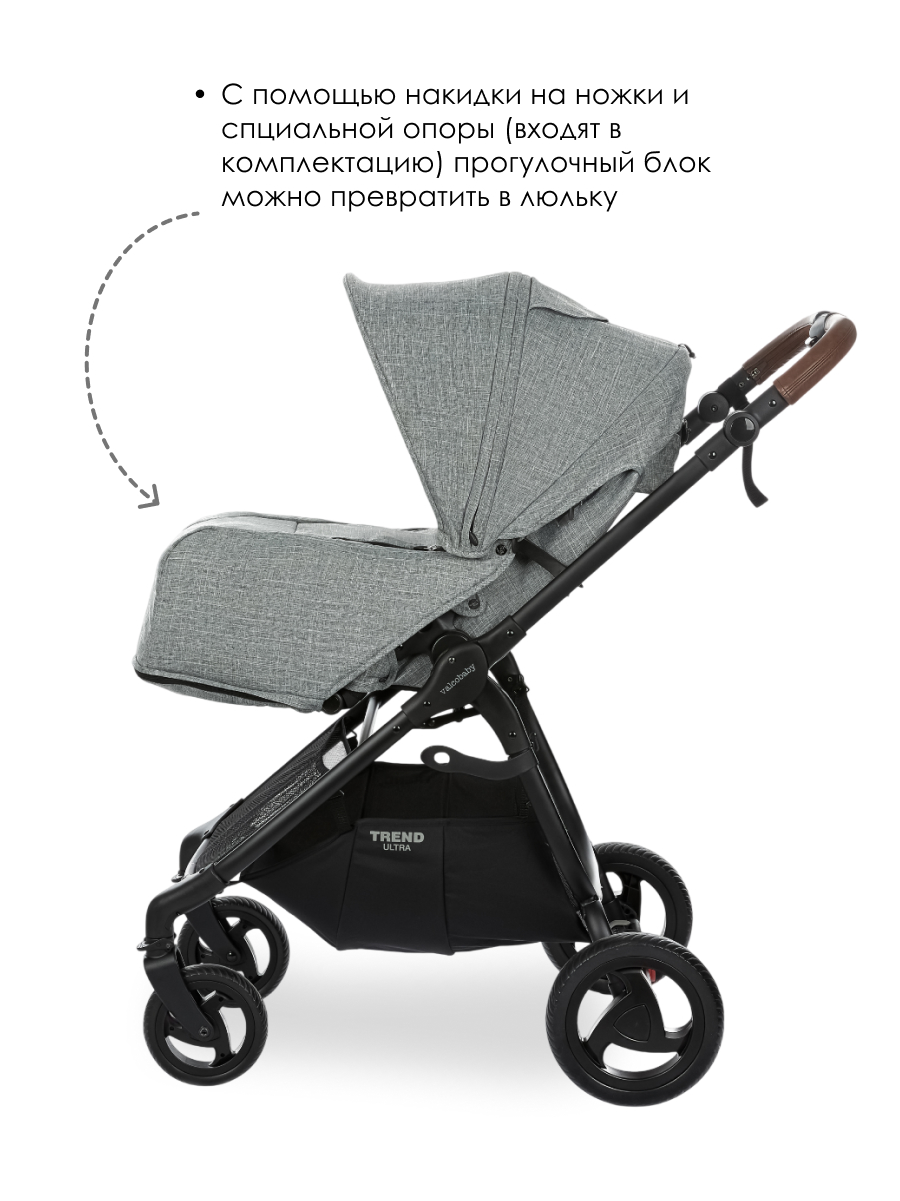 Коляска прогулочная Valco baby Snap 4 Ultra серый - фото 4