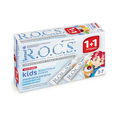 Зубная паста R.O.C.S. фруктовый