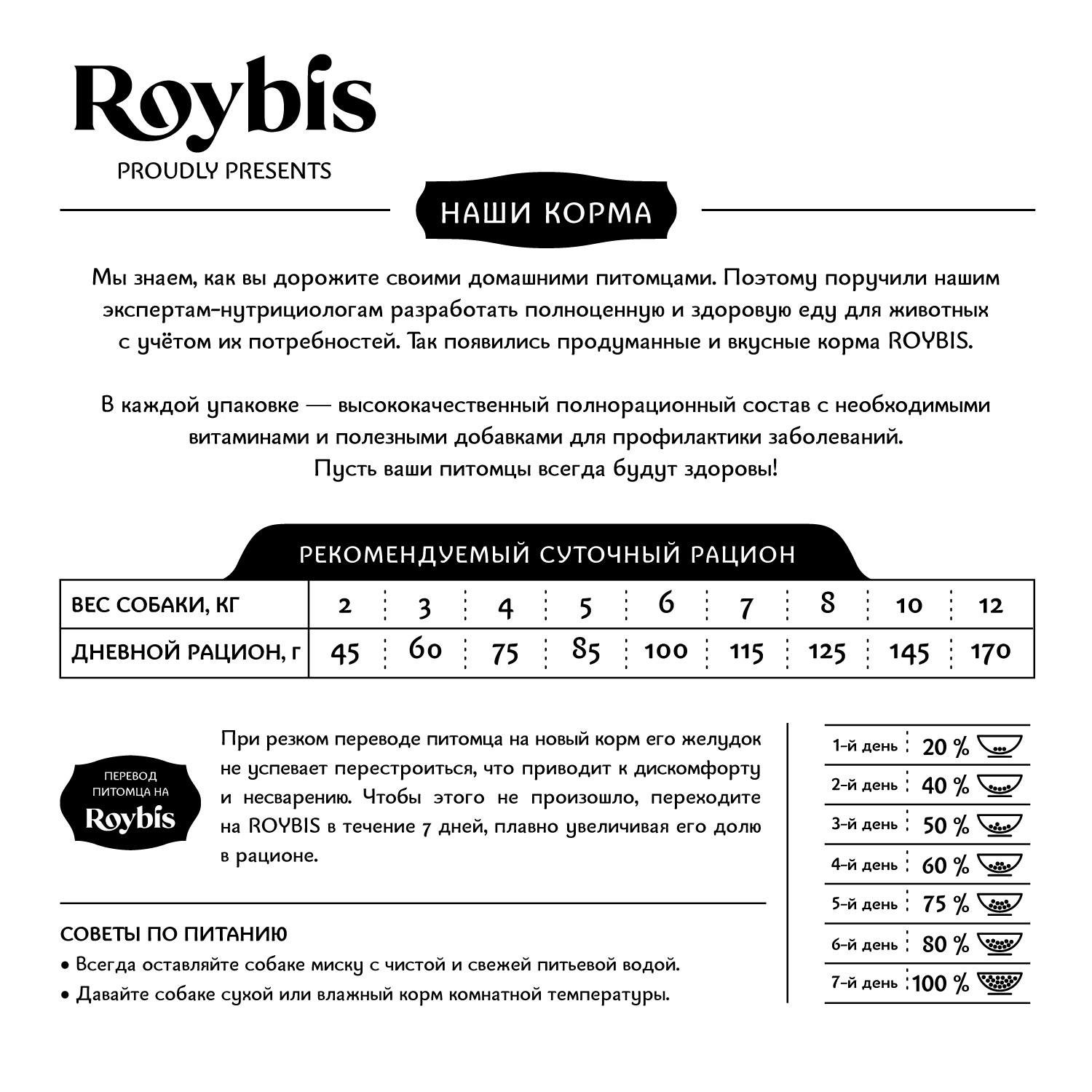 Корм для собак Roybis сухой полнорационный для стерилизованных мелких пород с индейкой 0.8кг - фото 7