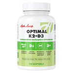 Art Life Optimal K2+D3, 120 капсул. Арт Лайф Для укрепления иммунитета.
