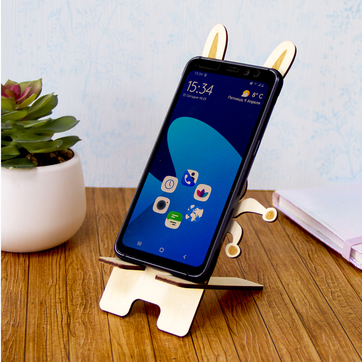 Конструктор Символик Подставка для телефона Зайчик - фото 4