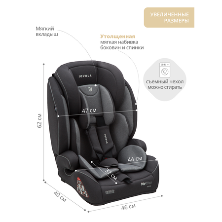 Автокресло JOVOLA MyWay Isofix 1/2/3 (9-36 кг)