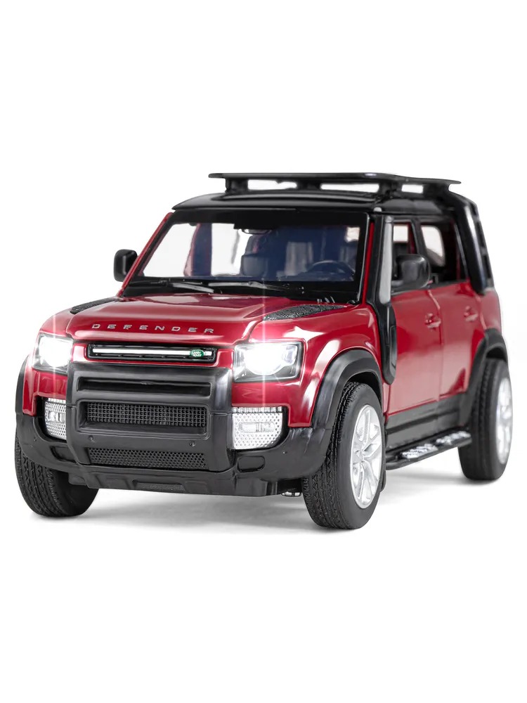 Внедорожник АВТОпанорама Land Rover Defender 110 1:32 JB1251469 - фото 11