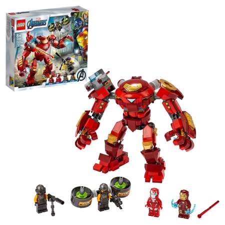 Конструктор LEGO Marvel Super Heroes Халкбастер vs агент А.И.М. блочный