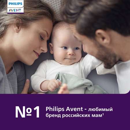 Пустышка Philips Avent ортодонтическая от 0 мес.