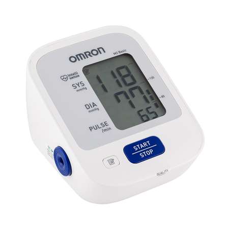 Тонометр OMRON M2 Basic с адаптером и веерообразной манжетой (22 - 42 см)