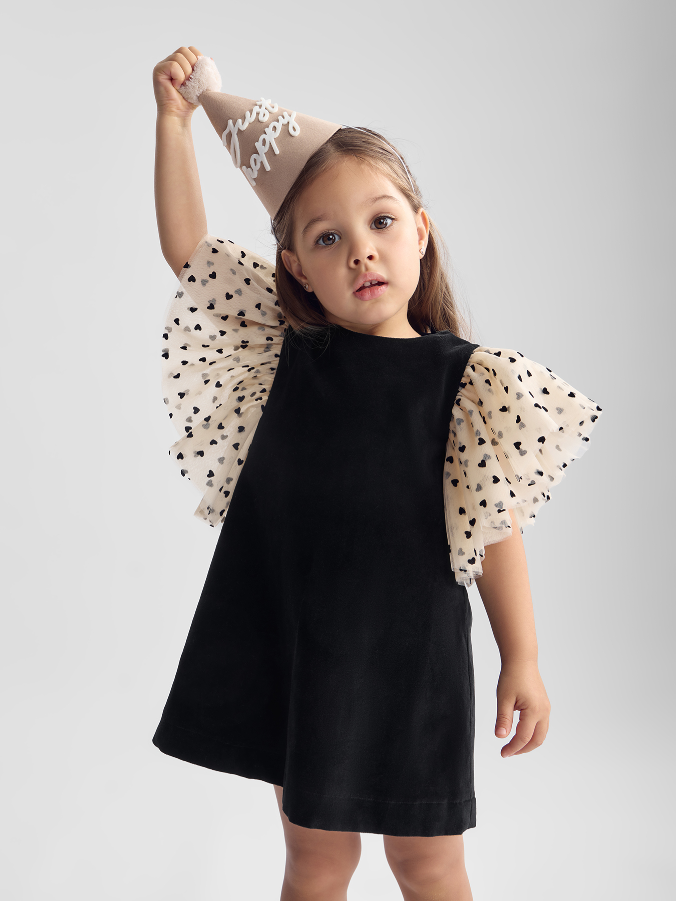 Платье Happy Baby 88618-1_black - фото 3
