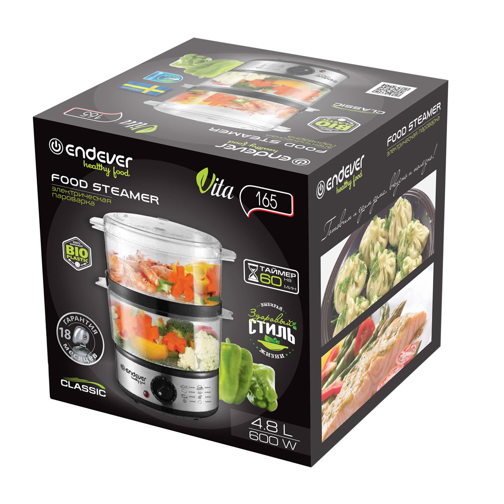 Пароварка ENDEVER Vita - фото 13