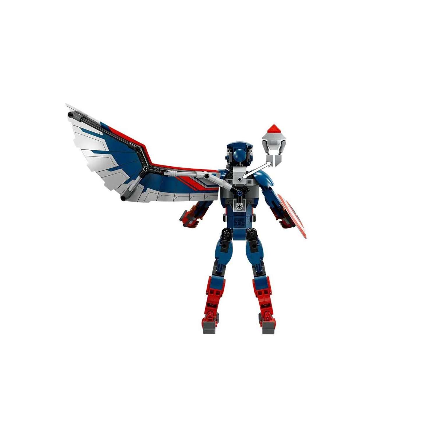 Конструктор LEGO Marvel Super Heroes Капитан Америка 359 дет. - фото 4