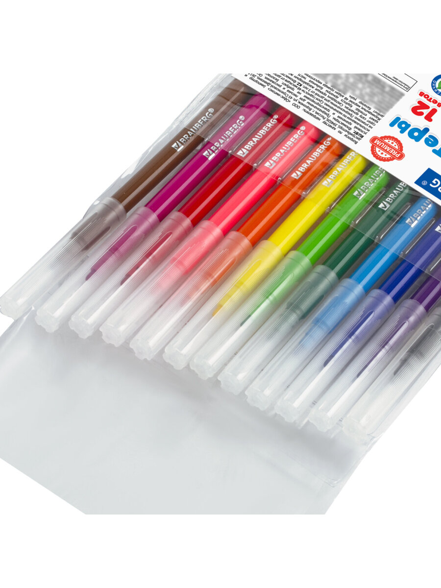 Фломастеры Brauberg 12 цв. - фото 11