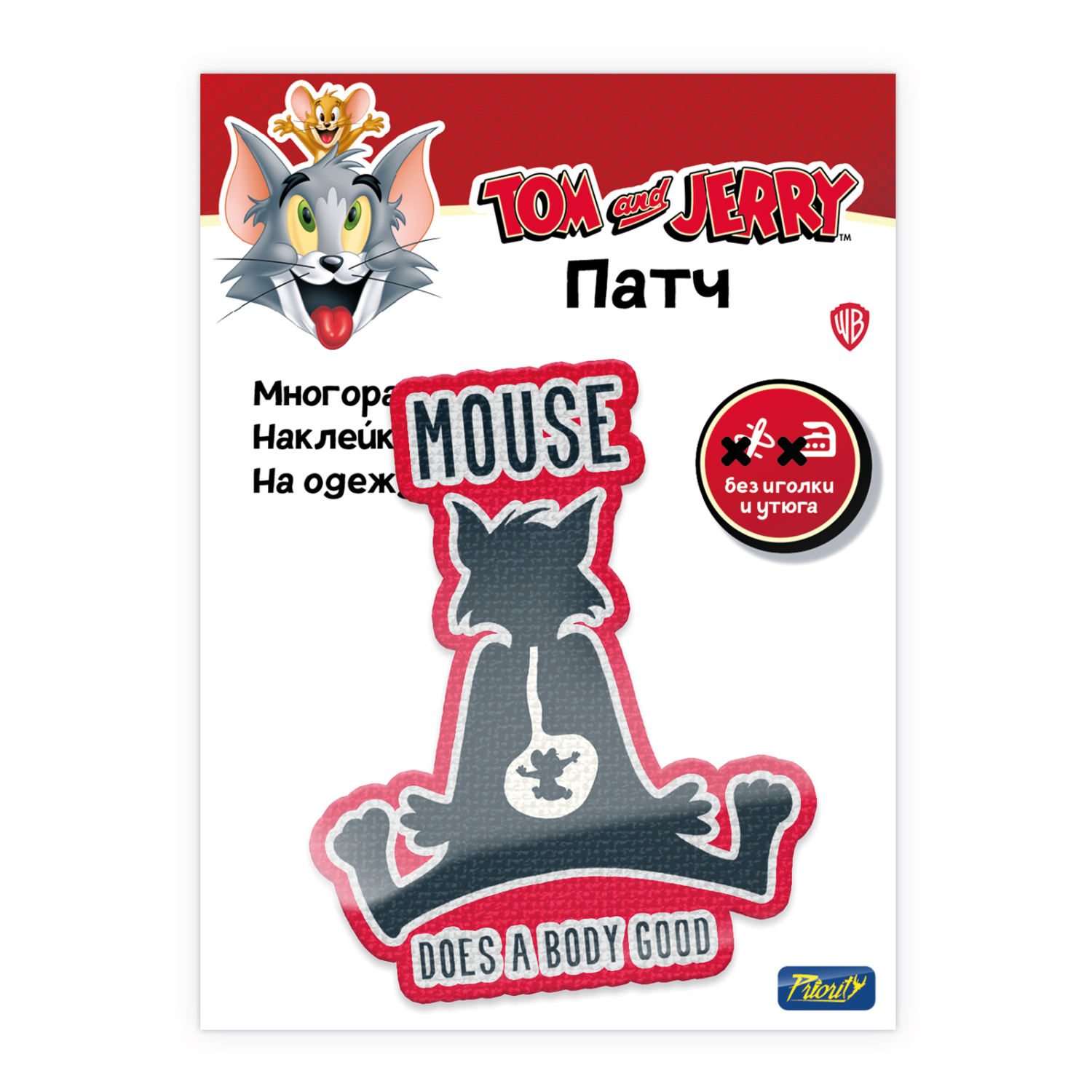 Наклейки PRIORITY Том и Джерри - фото 1