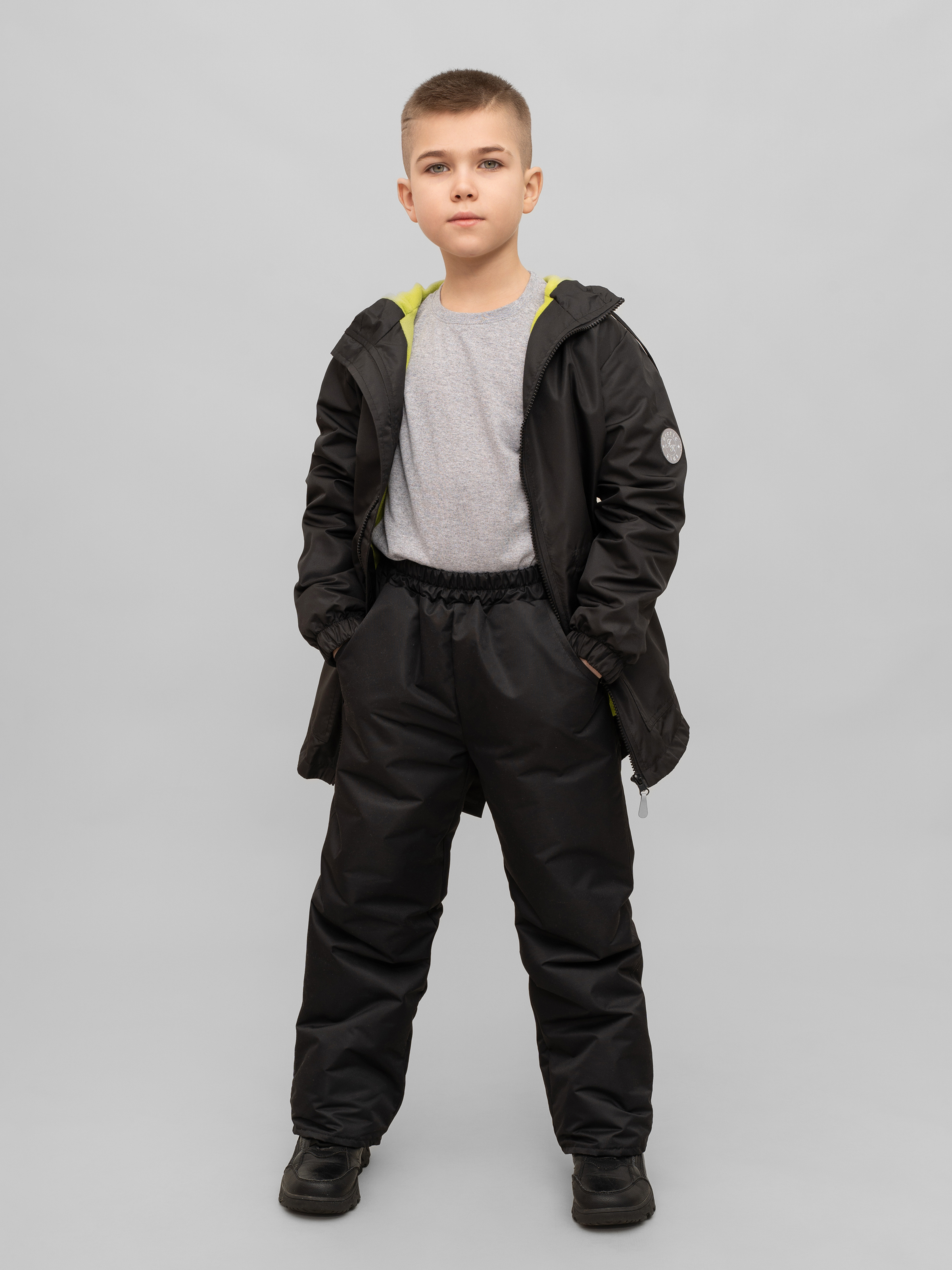 Брюки Arctic kids 10-025 черный - фото 9