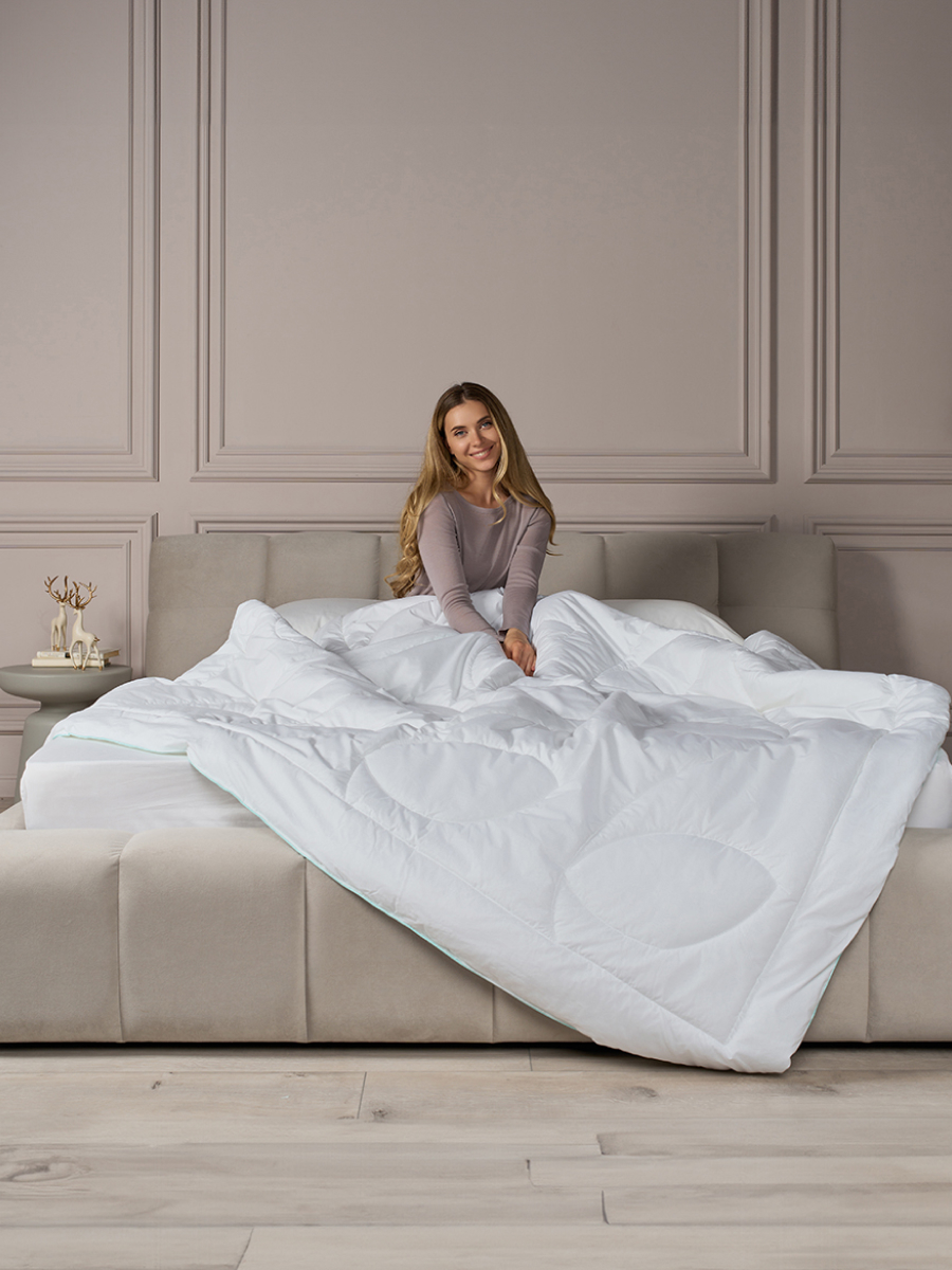 Одеяло Askona Freshly 200 x 220 см хлопок - фото 5