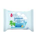 Влажные салфетки Johnsons 25 шт.