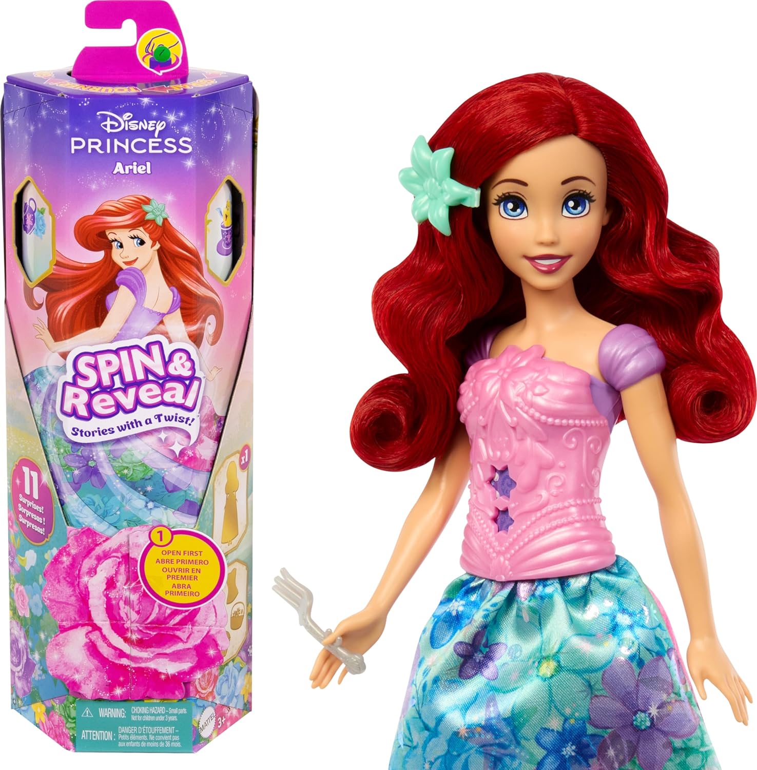 Кукла модельная Disney Princess Ариэль HTV88 - фото 2