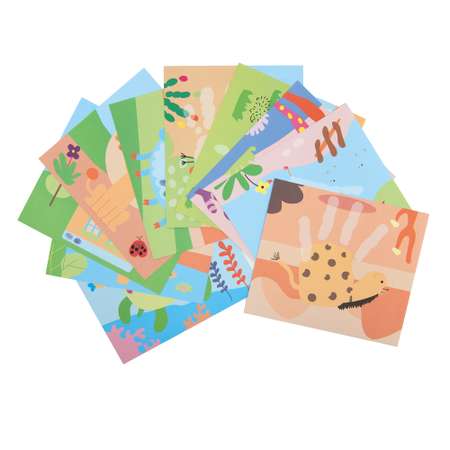 Краски пальчиковые BabyGo 6 цв.