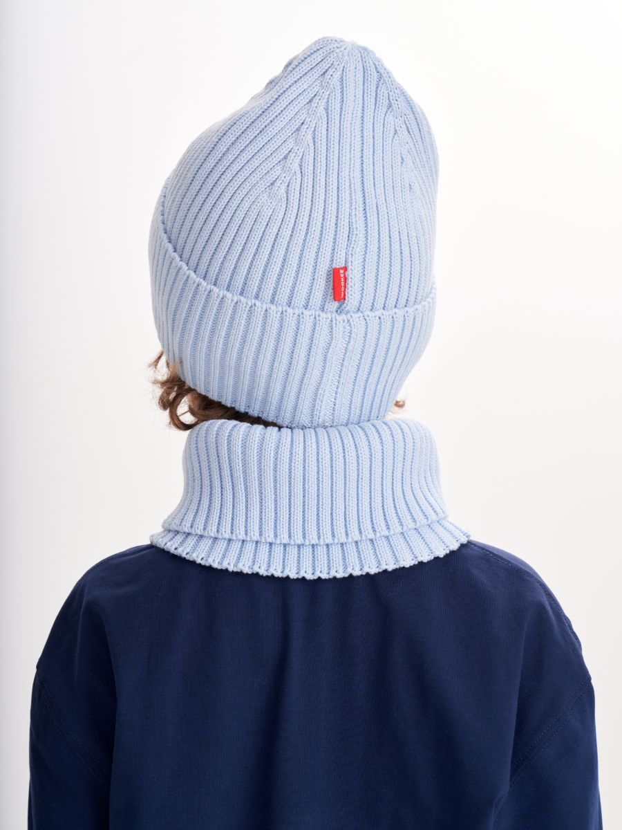 Комплект wookee Шапка_СнудГолубой - фото 9