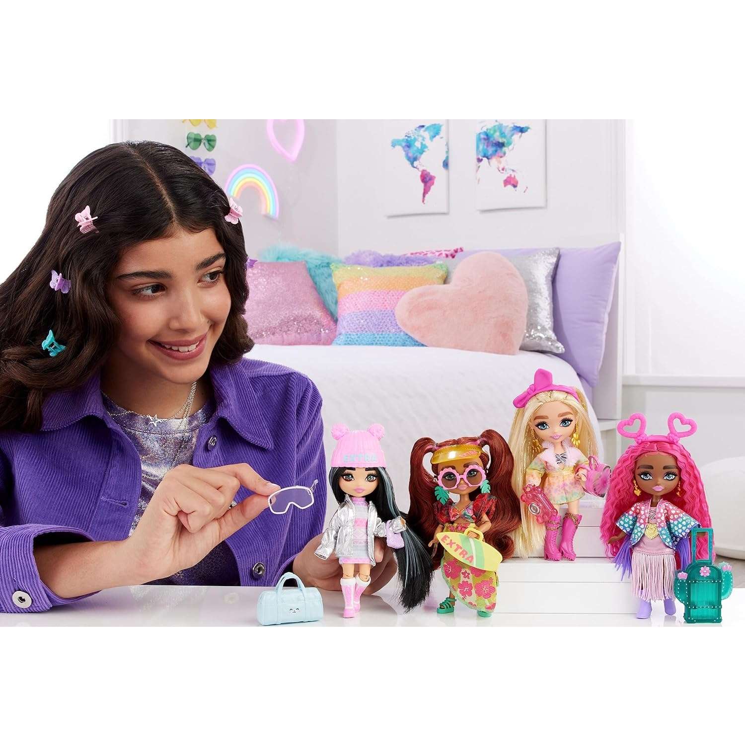 Кукла мини Barbie HGP62 - фото 6