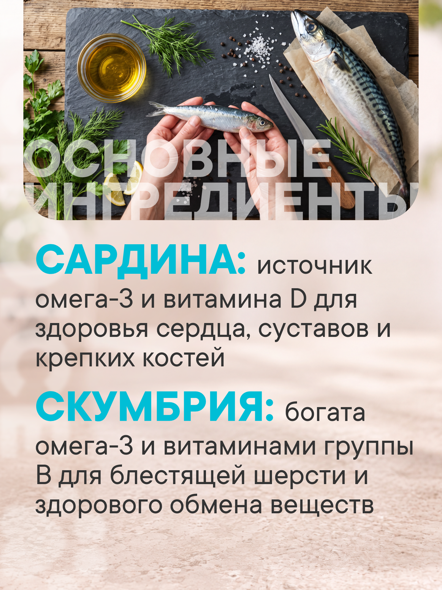 Корм для кошек влажный 1st Choice Здоровая кожа и шерсть Сардина и скумбрия в масле тунца ж/б 85г 12шт - фото 3