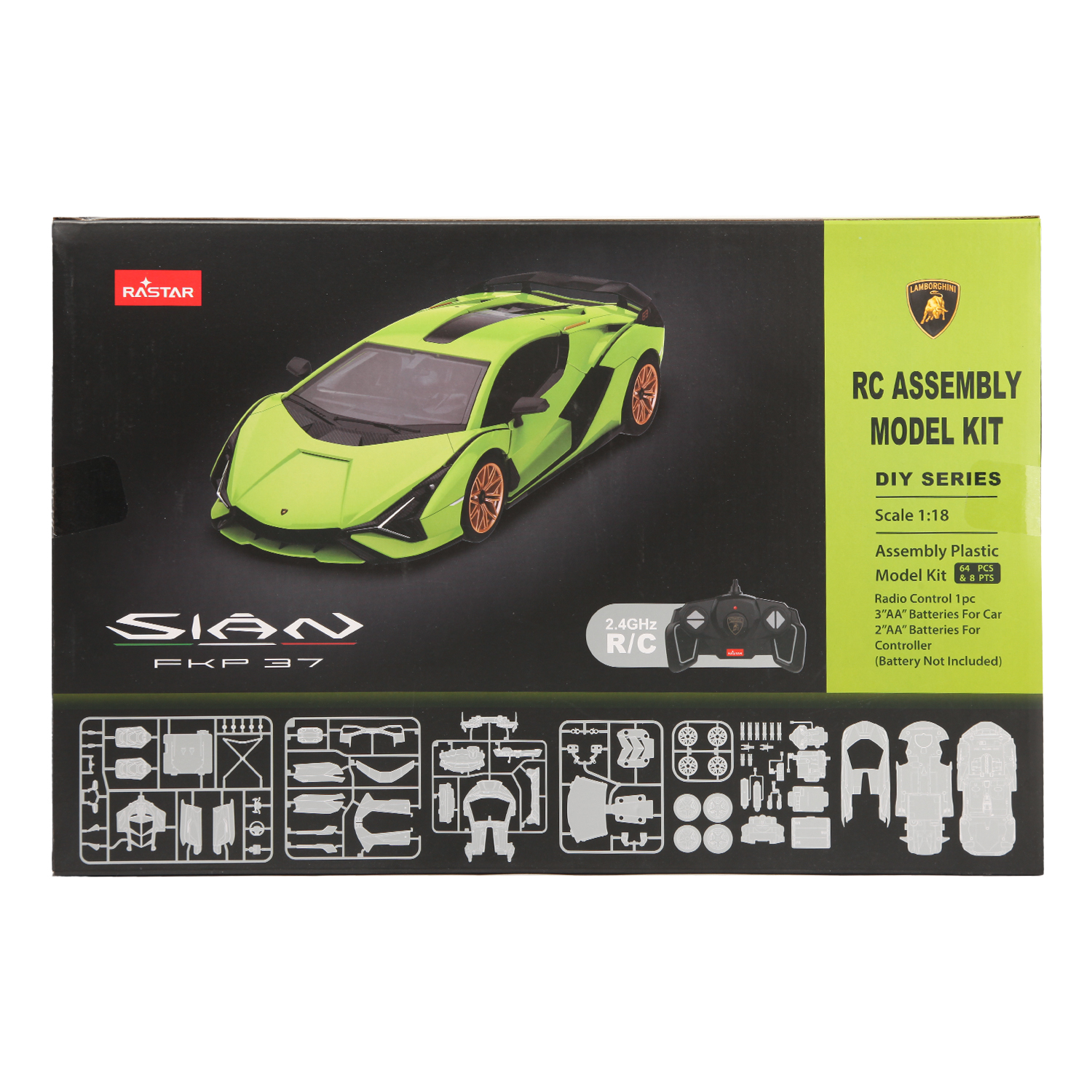 Конструктор Rastar Lamborghini РУ 1:18 - фото 1