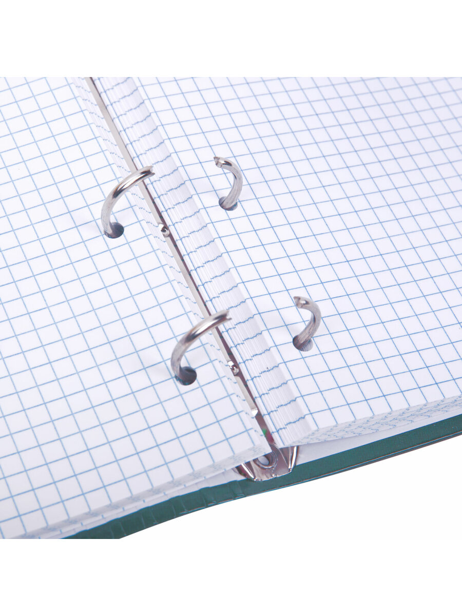 Тетрадь со сменным блоком Brauberg клетка 120 лист. - фото 11