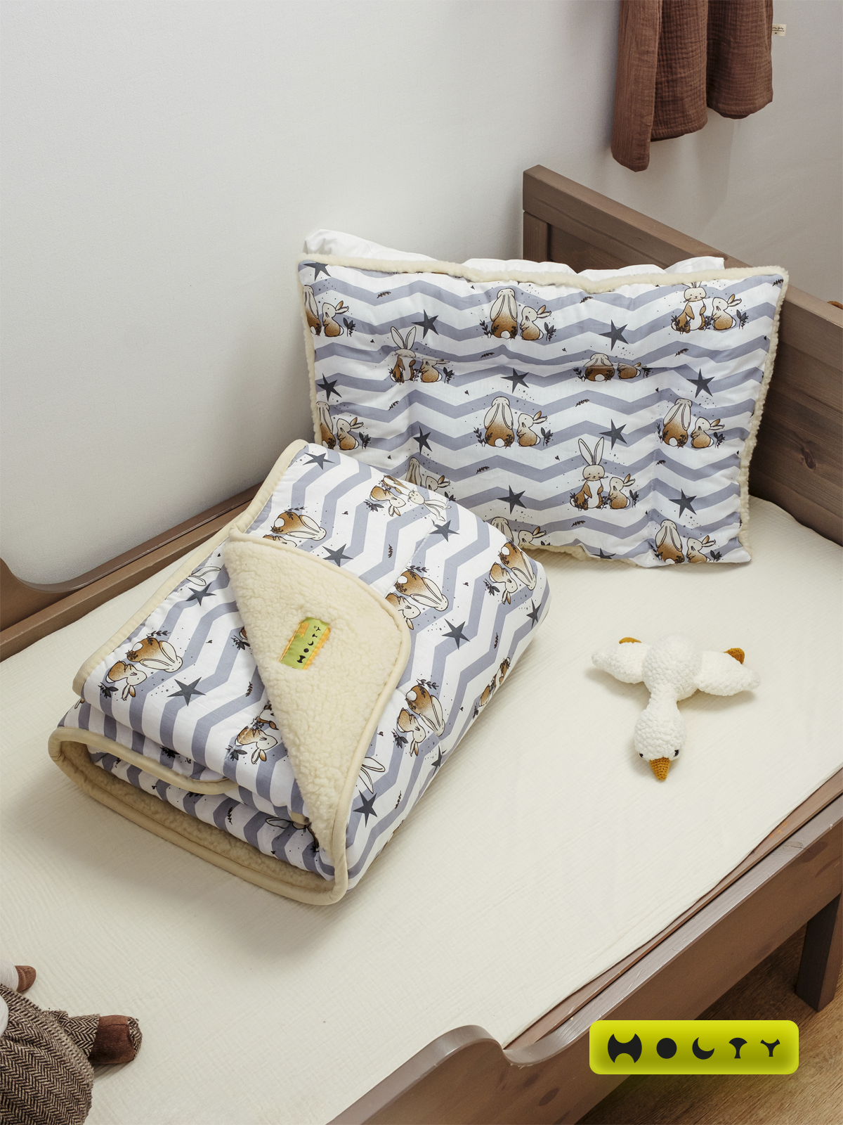 Одеяло HOLTY Фантазия 110 x 140 см шерсть - фото 12