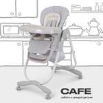 Стульчик для кормления Rant Cafe, light grey серый