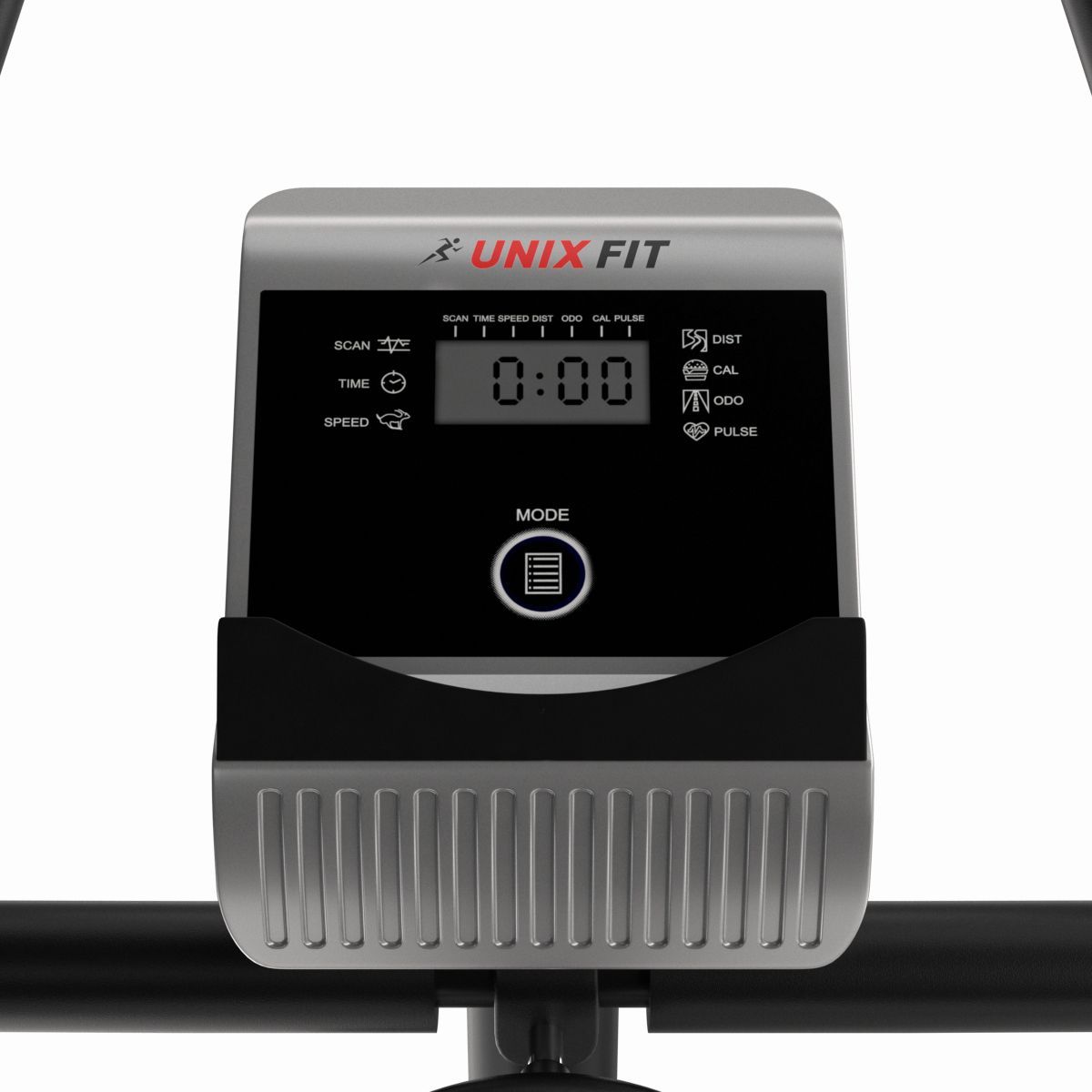 Велотренажер UNIX Fit вертикальный до 100 кг маховик 5 кг 8 уровней нагрузки - фото 9