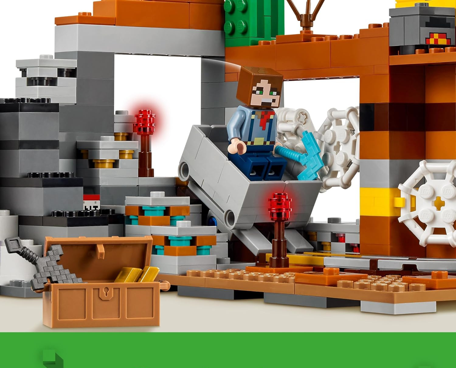 Конструктор LEGO Minecraft Шахта Бесплодных земель - фото 8