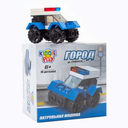 Конструктор KiddiePlay Транспорт блочный в ассортименте