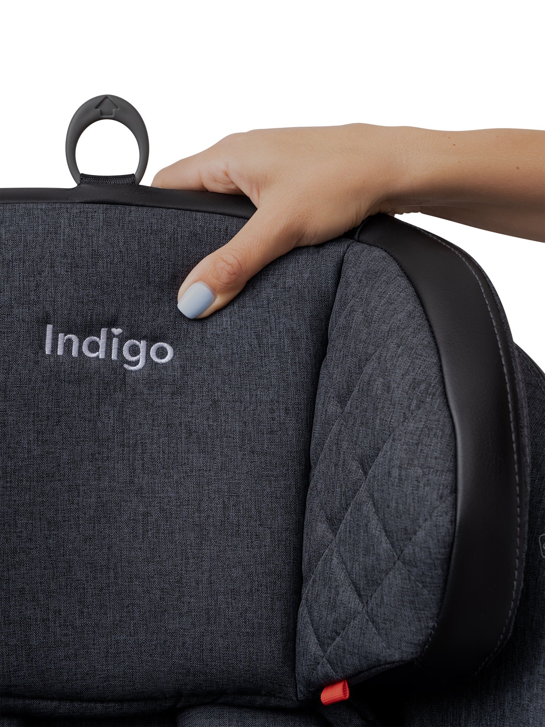 Автокресло Indigo Aero, темно-серый лен Isofix 0+/1/2/3 (0-36 кг) - фото 33