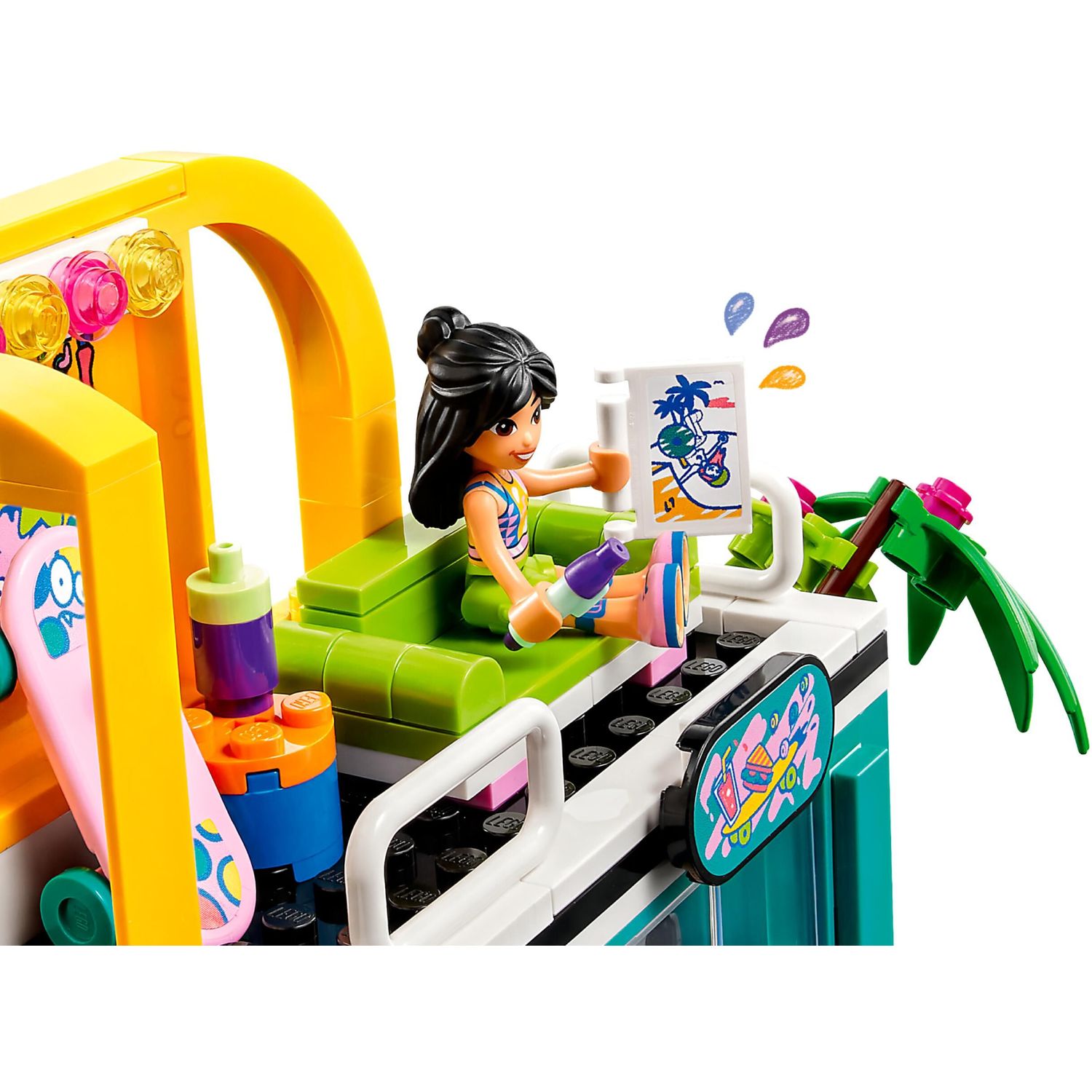 Конструктор LEGO Friends Скейт-парк 431 дет. - фото 6