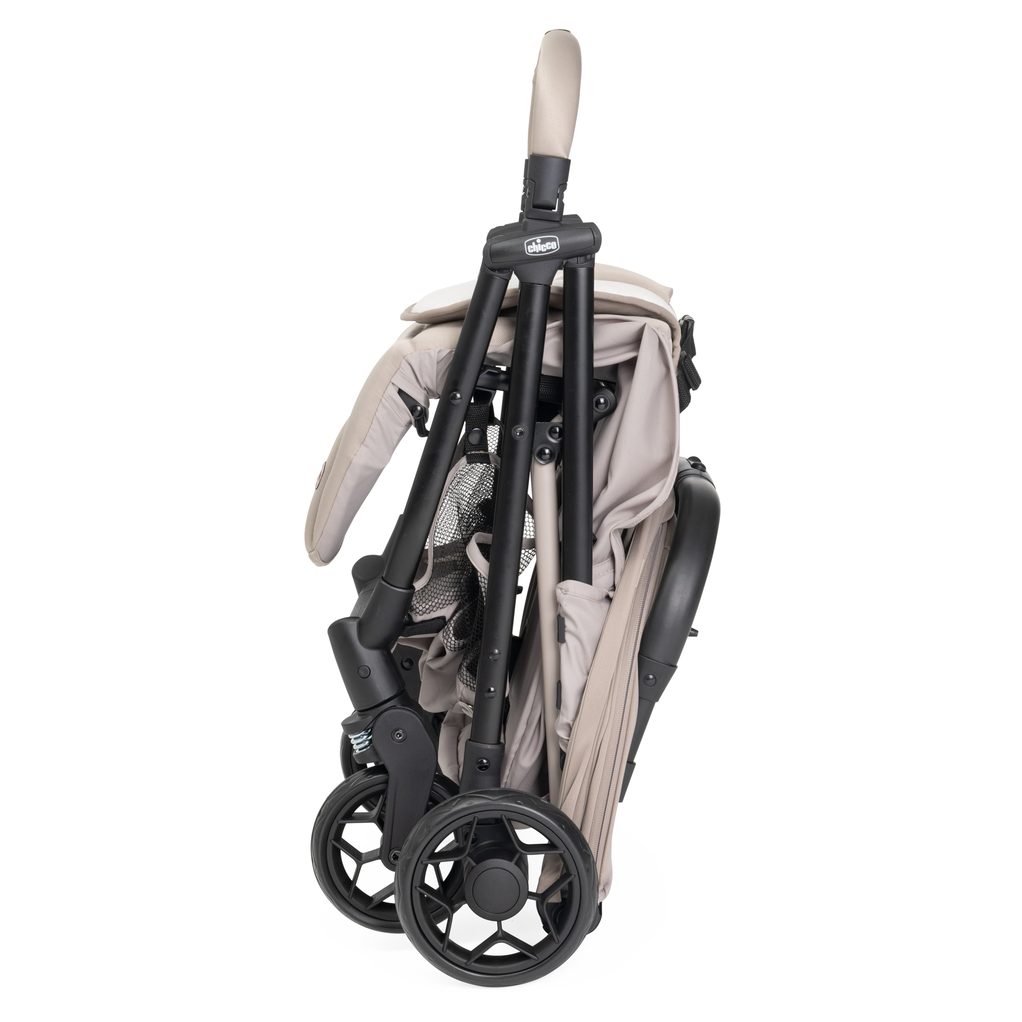 Коляска прогулочная Chicco бежевый - фото 17