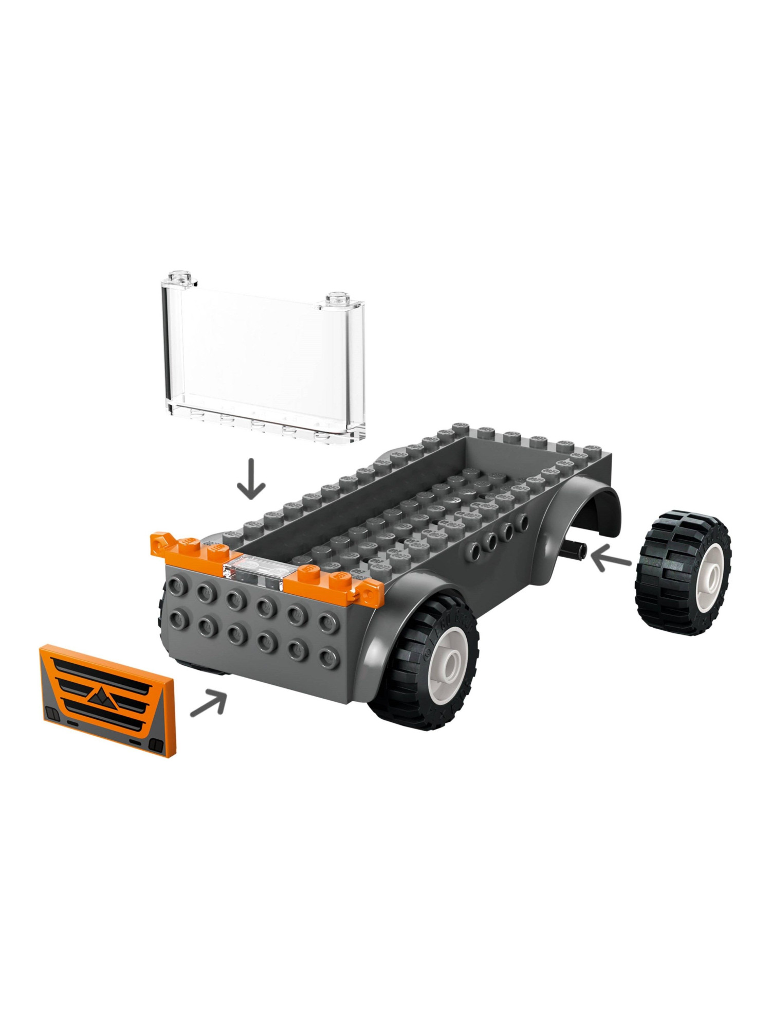 Конструктор LEGO City Транспортер для мотоциклов 88 дет. - фото 10