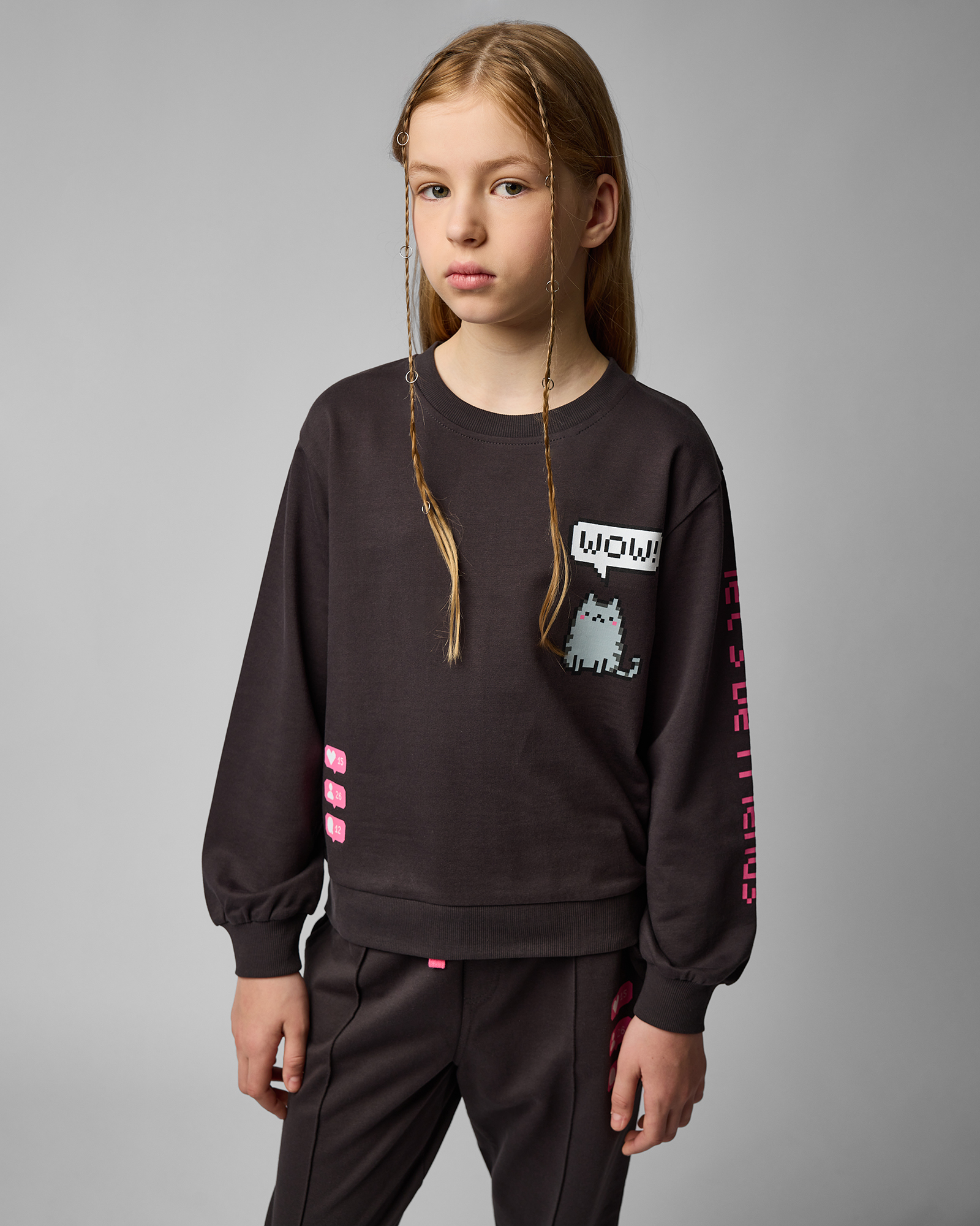 Свитшот Futurino W24FU4-ZG09382tg-DG - фото 1