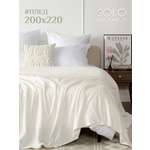 Покрывало Solo Decorica Экрю велсофт 200 x 220 см