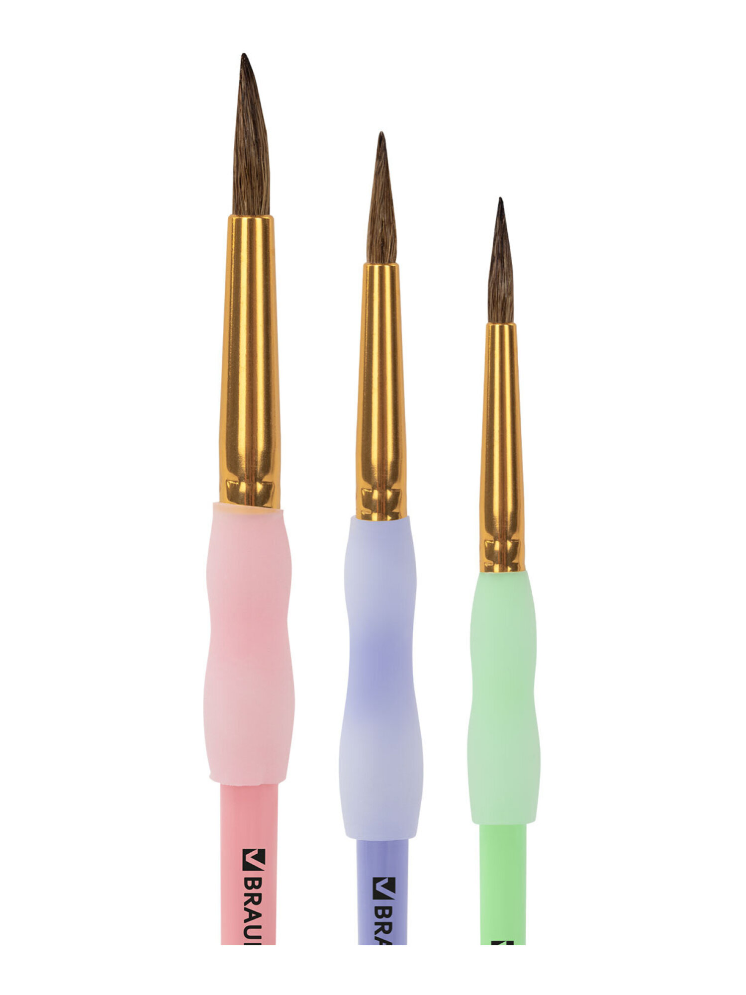 Кисть Brauberg 3 шт. (пони) - фото 6