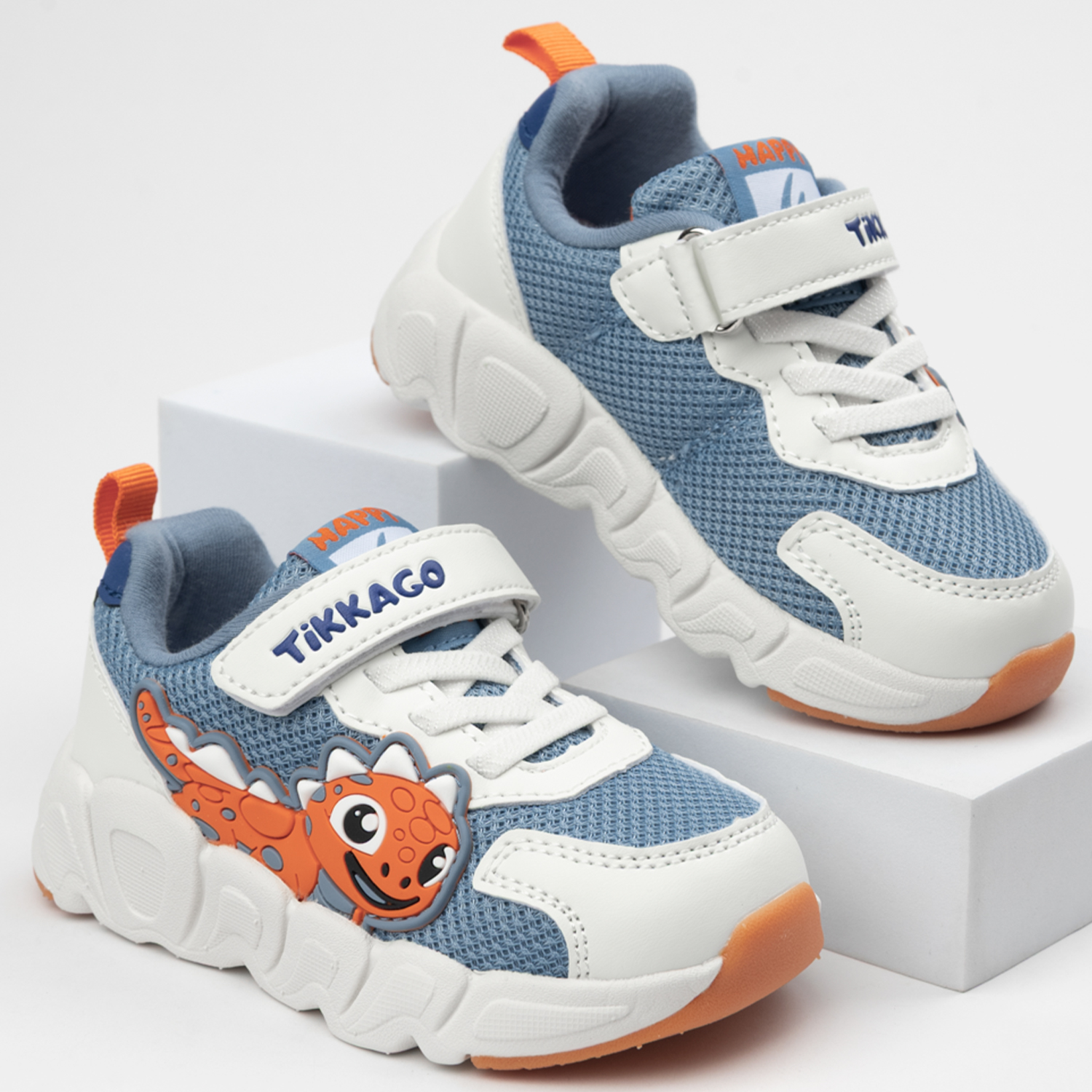 Кроссовки TikkaGo 4E01_2574_white-blue - фото 1