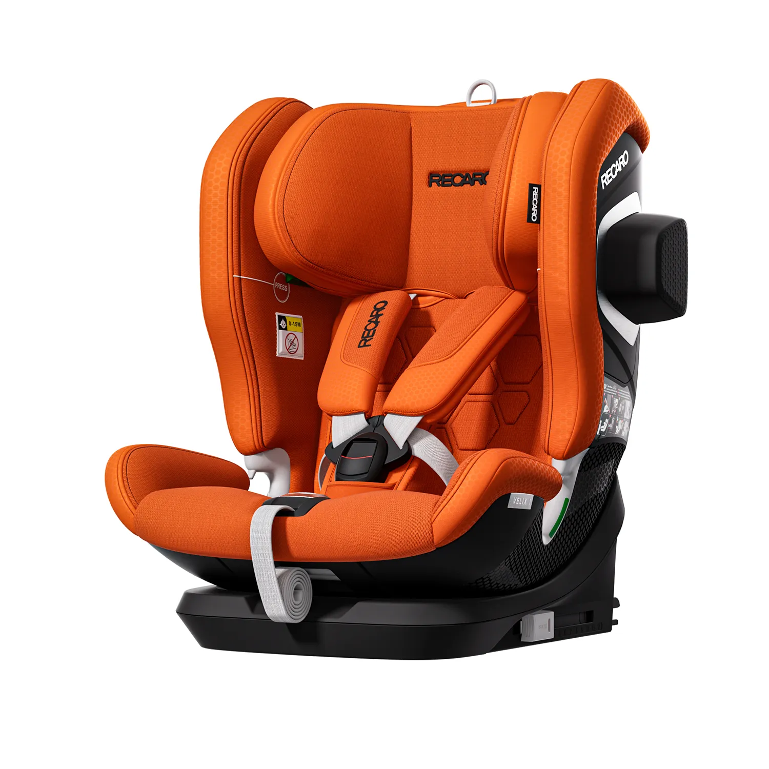 Автокресло Recaro Velix 1 Isofix 1/2/3 (9-36 кг) оранжевый - фото 2