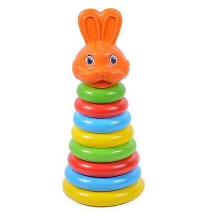 Игрушка Green Plast пирамидка Животные Заяц