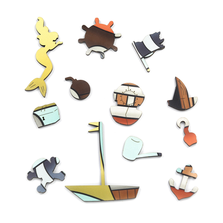 Пазл WOODLANDTOYS классический